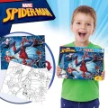 Oboustranné puzzle pro děti Lisciani 60 dílků Spider-Man (s omalovánkou)