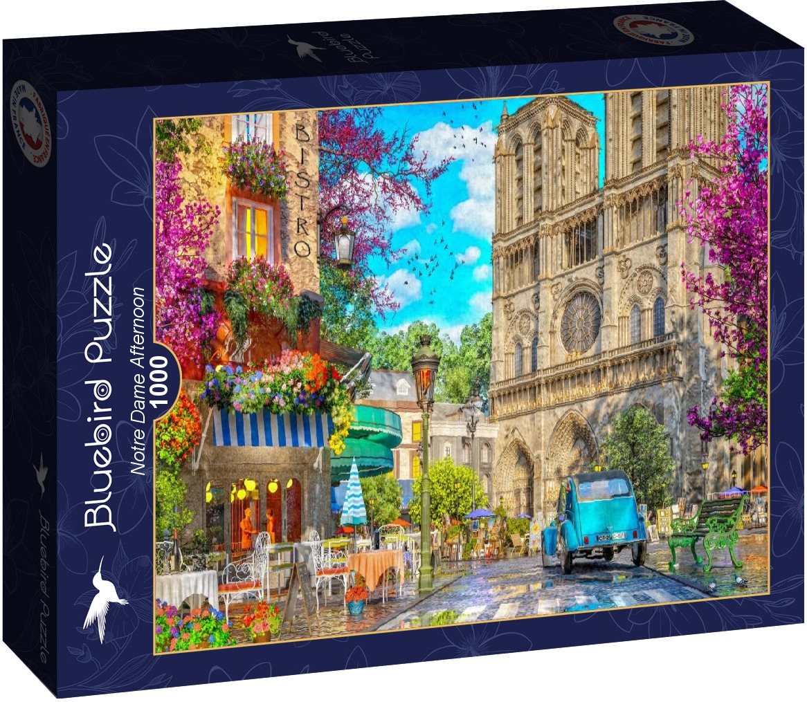 BLUEBIRD puzzle Odpoledne u Notre Dame – 1000 dílků