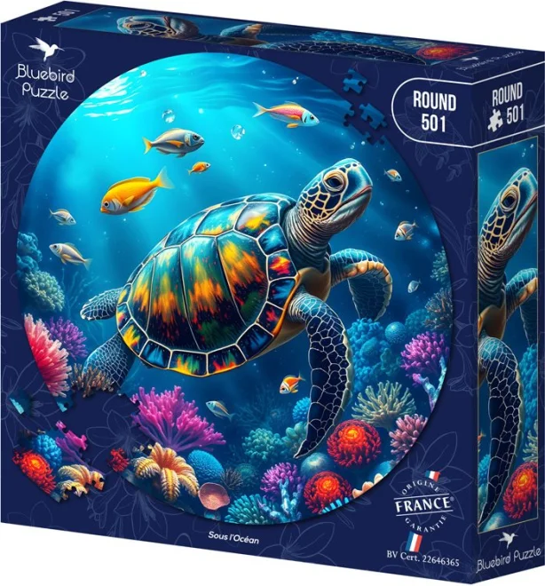 Kulaté puzzle Bluebird 501 dílků V oceánu