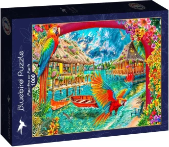 Puzzle Bluebird 1000 dílků Ráj na Zemi