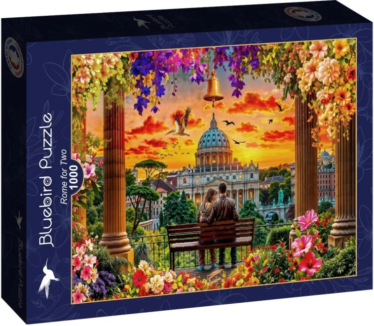 Puzzle Bluebird 1000 dílků Řím pro dva