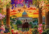 Puzzle Bluebird 1000 dílků Řím pro dva