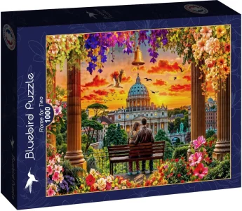 Puzzle Bluebird 1000 dílků Řím pro dva