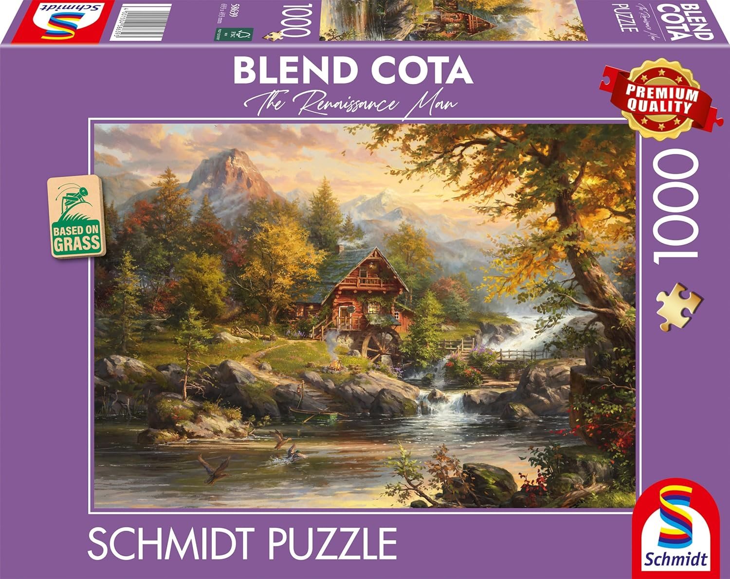 Schmidt puzzle Letní dům 1000 dílků