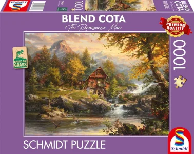Puzzle Schmidt 1000 dílků Blend Cota - Letní domek