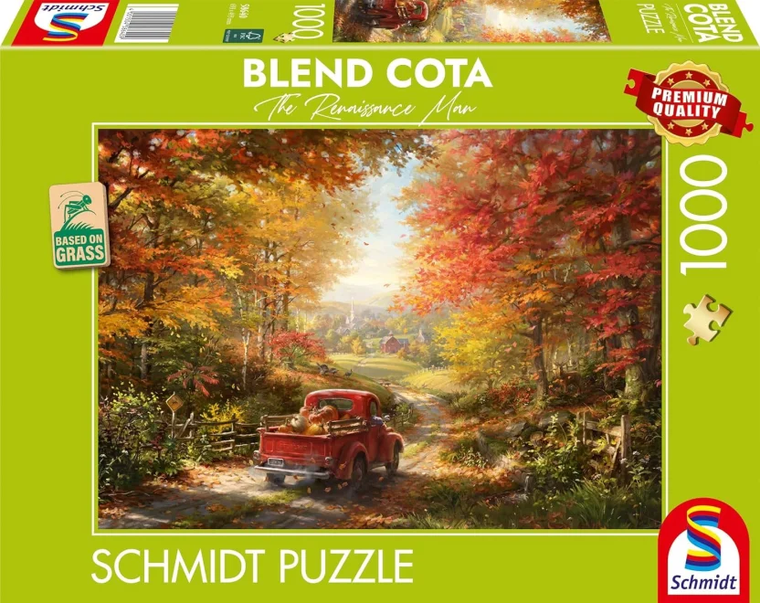 Puzzle Schmidt 1000 dílků Blend Cota - Zpátky doma