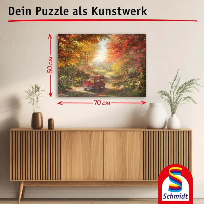 Puzzle Schmidt 1000 dílků Blend Cota - Zpátky doma