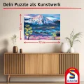 Puzzle Schmidt 1000 dílků Redina Tili - Klidná hora