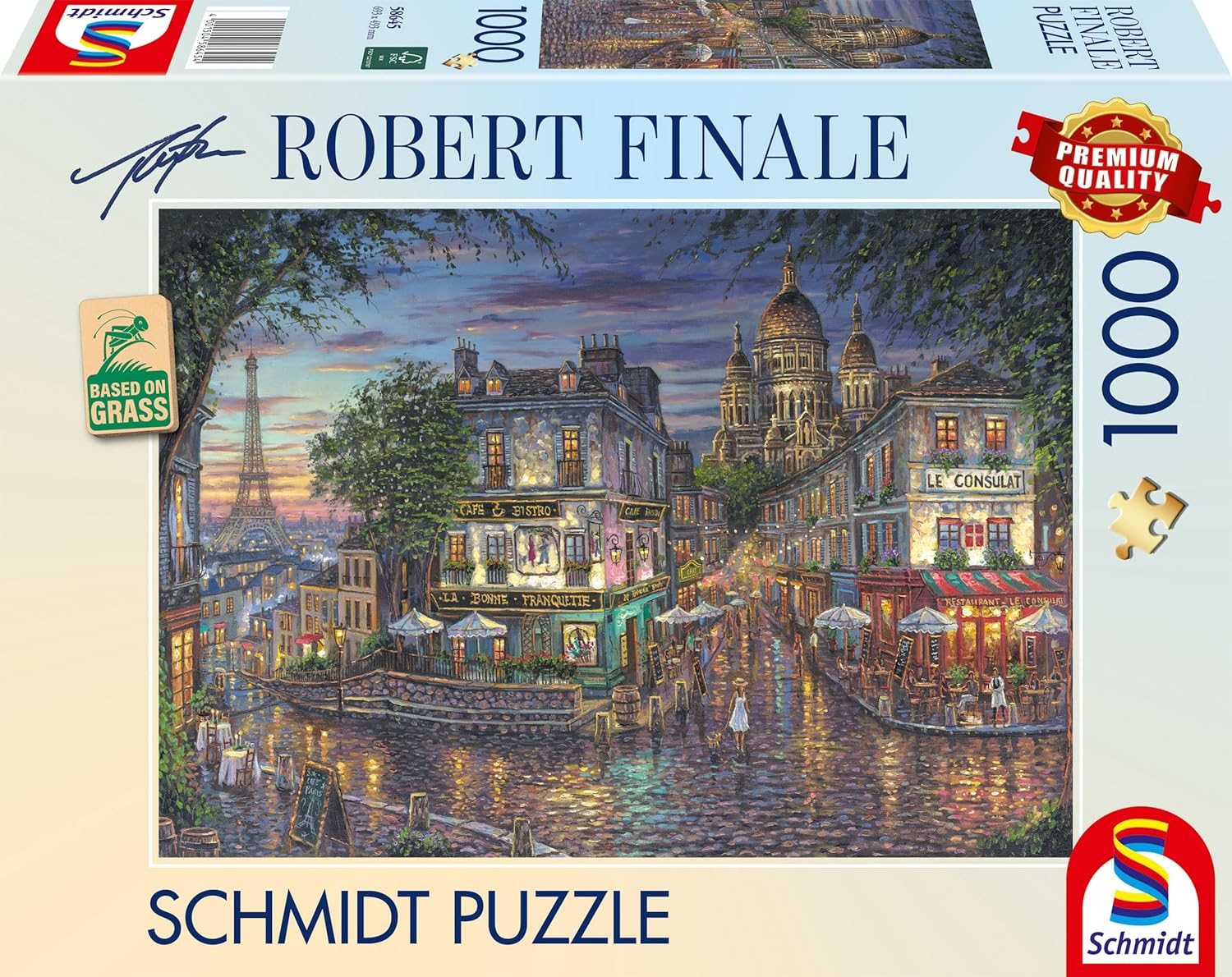 Puzzle Montmartre 1000 dílků