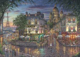 Puzzle Schmidt 1000 dílků Robert Finale - Montmartre, Paříž