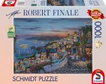Puzzle Schmidt 1000 dílků Robert Finale - Západ slunce v Santorini