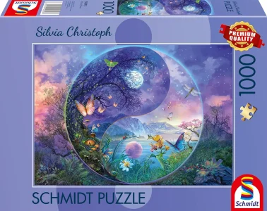 Puzzle Schmidt 1000 dílků Silvia Christoph - Jin a jang: Fantastický svět hmyzu