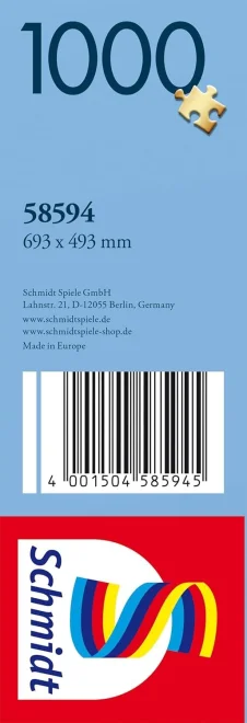 Puzzle Schmidt 1000 dílků Silvia Christoph - Jin a jang: V říši mořských živočichů