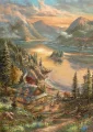 Puzzle Schmidt 500 dílků Thomas Kinkade - Nádhera u jezera
