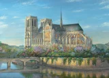 Puzzle Schmidt 1000 dílků Thomas Kinkade - Notre Dame