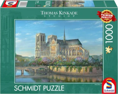 Puzzle Schmidt 1000 dílků Thomas Kinkade - Notre Dame