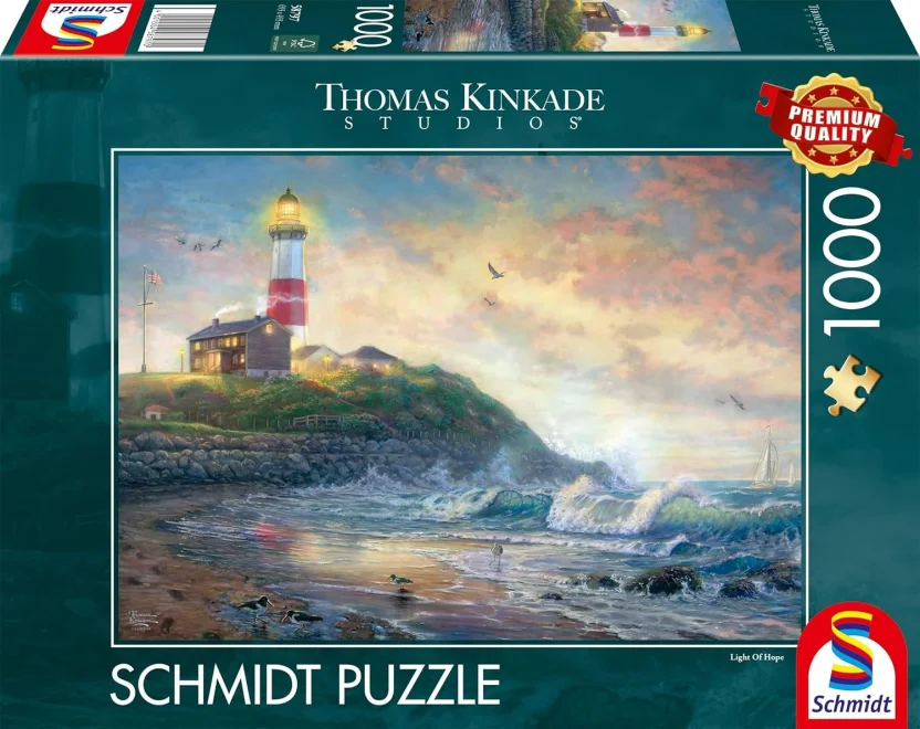 Puzzle Schmidt 1000 dílků Thomas Kinkade - Maják Naděje