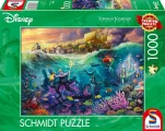 Puzzle Schmidt 1000 dílků T. Kinkade - Disney: Ursula