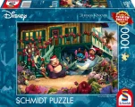 Puzzle Schmidt 1000 dílků T. Kinkade - Disney: Lilo a Stitch Aloha Vánoce