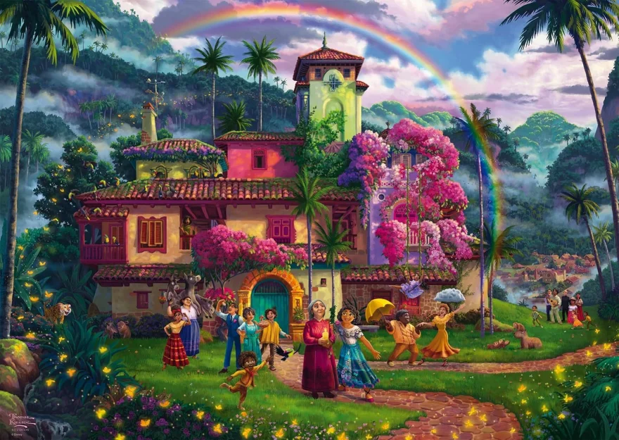Puzzle Schmidt 1000 dílků T. Kinkade - Disney: Encanto