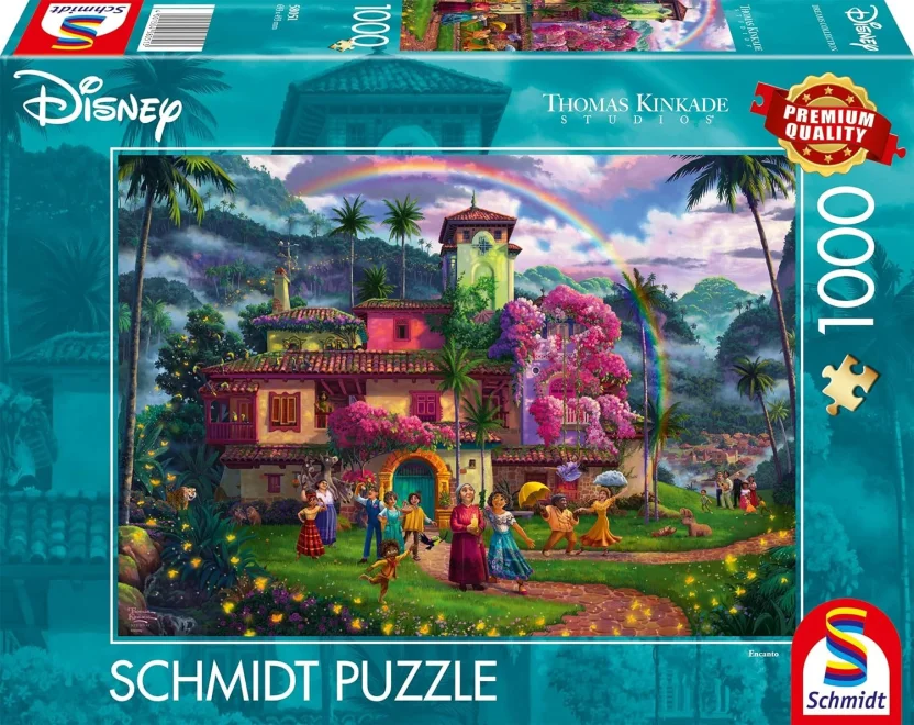 Puzzle Schmidt 1000 dílků T. Kinkade - Disney: Encanto