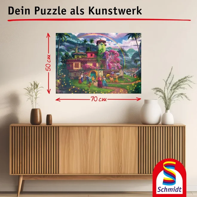 Puzzle Schmidt 1000 dílků T. Kinkade - Disney: Encanto