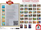 Puzzle Schmidt 1000 dílků Květiny, srst a peří