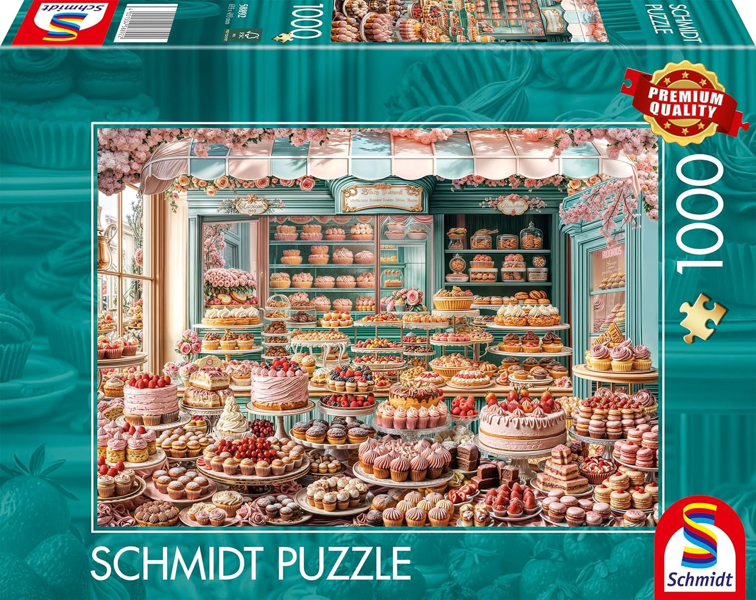 Puzzle SCHMIDT Cukrárna 1000 dílků