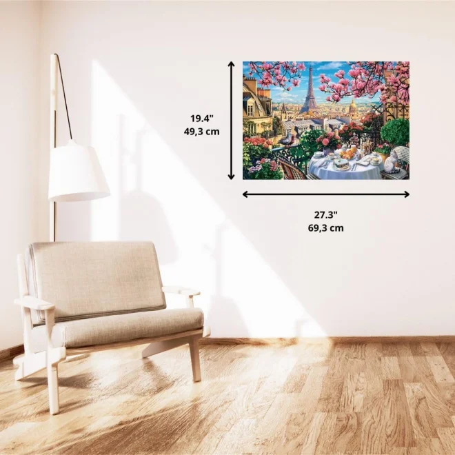 Puzzle Schmidt 1000 dílků Snídaně v Paříži