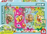 Puzzle pro děti Schmidt 200 dílků Koníkové štěstí