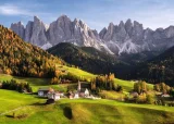 Puzzle Ravensburger 1000 dílků Podzimní Dolomity