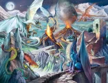 Puzzle Ravensburger 2000 dílků Dračí strážci