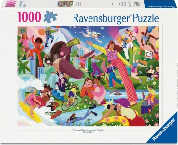 Puzzle Ravensburger 1000 dílků Hrdinky všedního dne