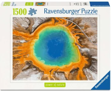Puzzle Ravensburger 1500 dílků Síla přírody: Velký prismatický pramen