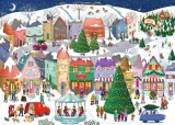 Puzzle Ravensburger 1000 dílků Vánoční město