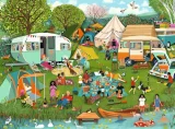 Puzzle Ravensburger 500 dílků Dobrodružství při kempování