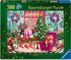 Puzzle Ravensburger 500 dílků Vánoční obchod