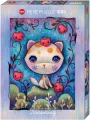 Puzzle Heye 1000 dílků Jeremiah Ketner - Dreaming: Jahodové kotě