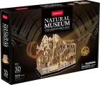 Dřevěné svítící 3D puzzle CubicFun  Natural Museum: Mamut 463 dílků