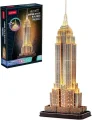 Svítící 3D puzzle CubicFun  Noční edice LED: Empire State Building 37 dílků