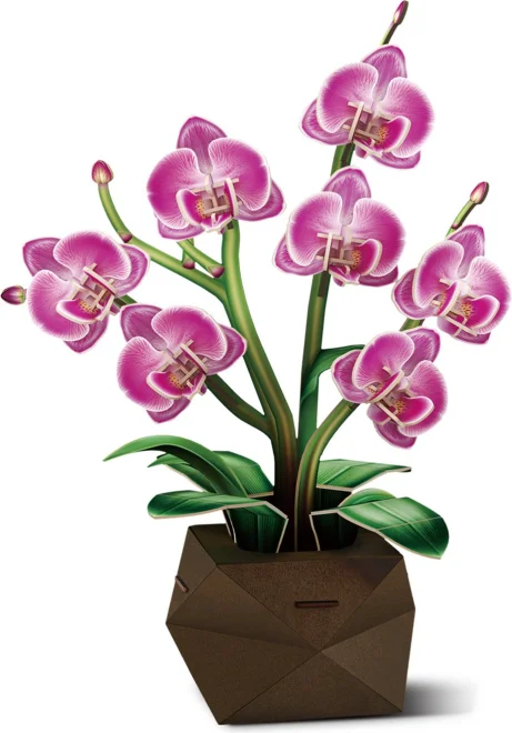 3D puzzle CubicFun  Botanical Collection: Orchidej 85 dílků