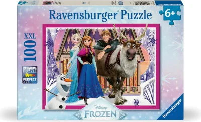 Puzzle pro děti Ravensburger 100 dílků XXL Ledové království
