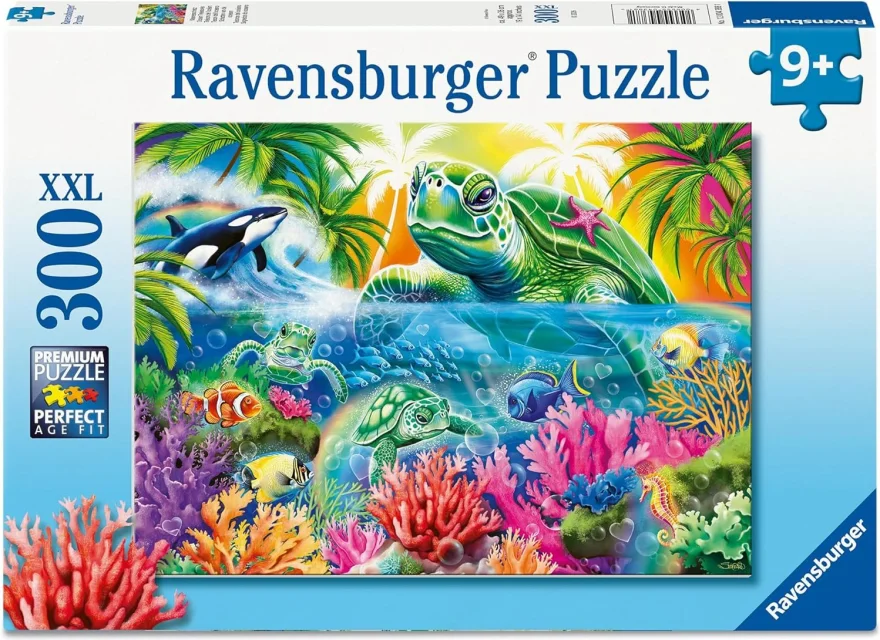 Puzzle pro děti Ravensburger 300 dílků XXL Mořské poklady