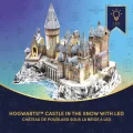 Svítící 3D puzzle CubicFun  Harry Potter: Zasněžený hrad v Bradavicích LED 202 dílků