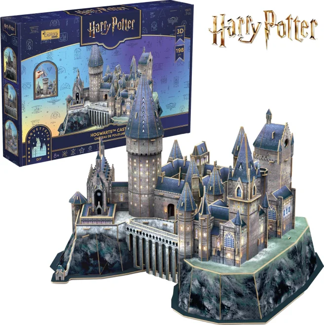 3D puzzle CubicFun  Harry Potter: Bradavický hrad 198 dílků