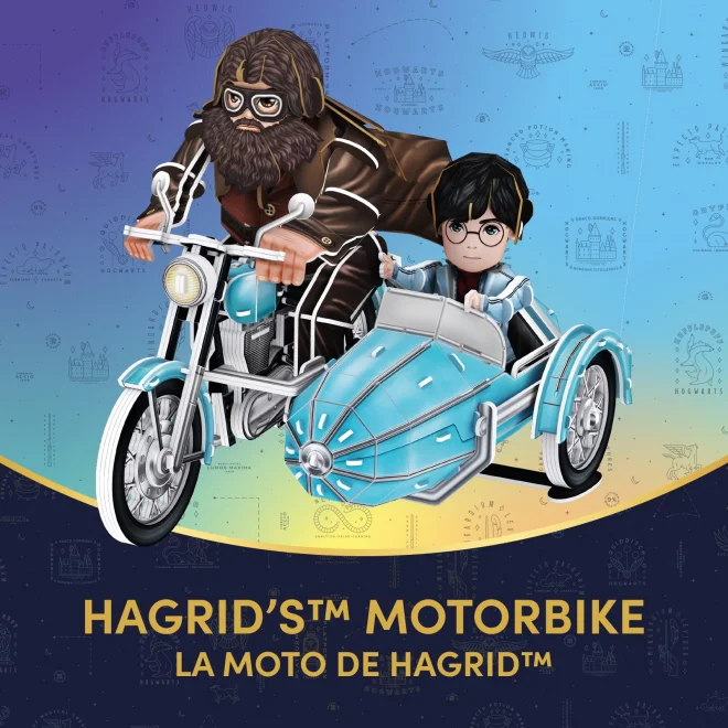 3D puzzle CubicFun  Harry Potter: Hagridova létající motorka 197 dílků