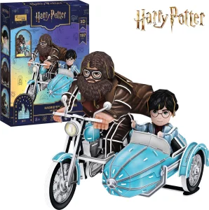 3D puzzle CubicFun  Harry Potter: Hagridova létající motorka 197 dílků