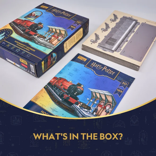 3D puzzle CubicFun  Harry Potter: Bradavický express 169 dílků