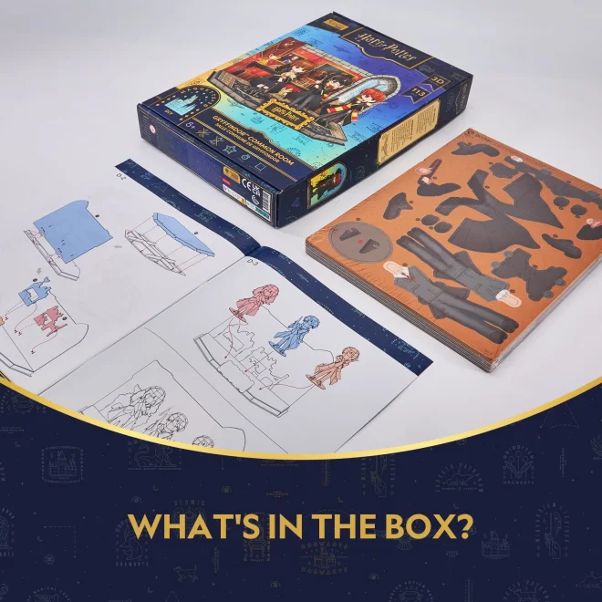 3D puzzle CubicFun  Harry Potter: Nebelvírská společenská místnost 113 dílků