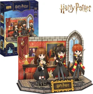 3D puzzle CubicFun  Harry Potter: Nebelvírská společenská místnost 113 dílků